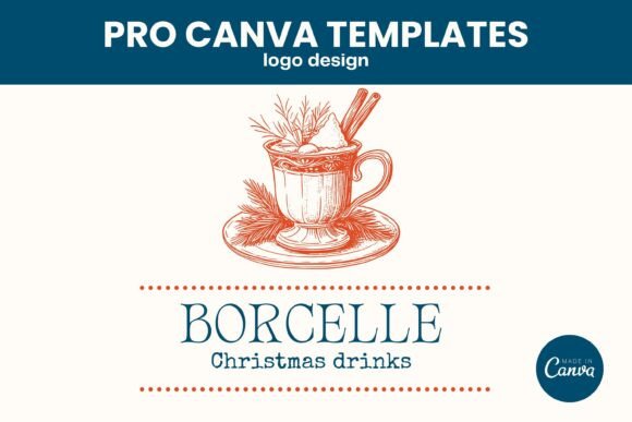 Cage Logo, Christmas Logo Canva PRO: A Creative Tool for Modern Designers