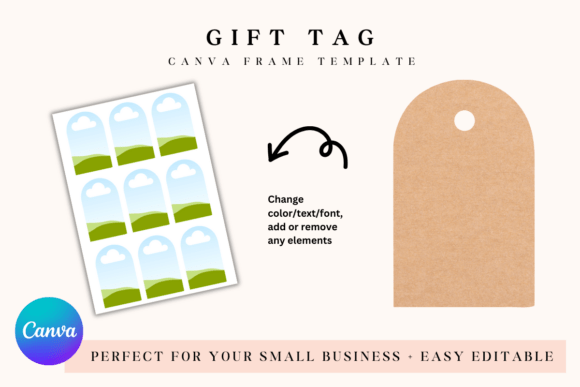 Canva Frame Template, Gift Tag Template: A Versatile Tool for Personalized Touches
