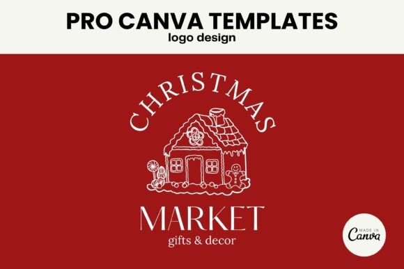 Christmas Market Logo Design