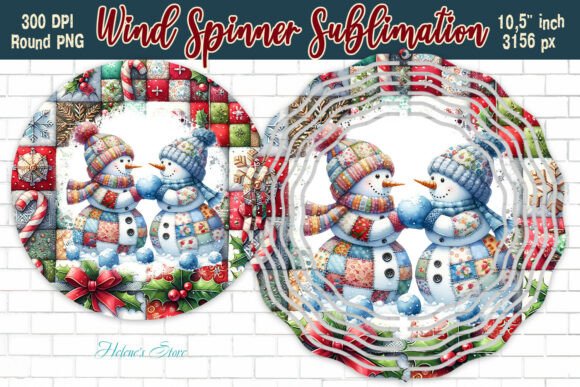 Christmas Snowman Wind Spinner Design: A Creative and Practical Addition to Your Holiday Projects