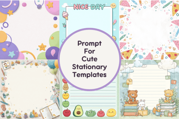 Cute Stationery Templates: Adding Charm to Everyday Writing