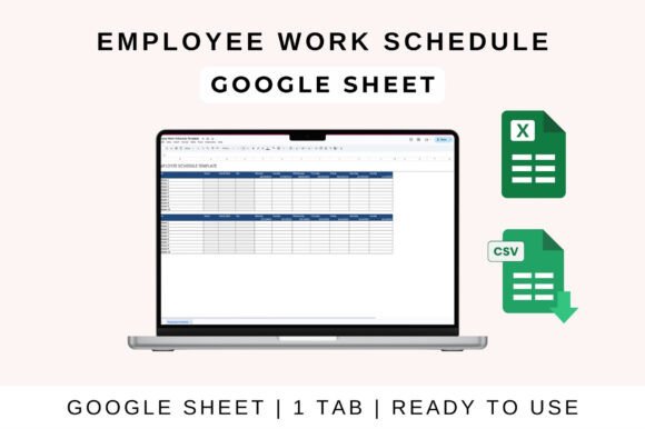 Employee Work Schedule Template