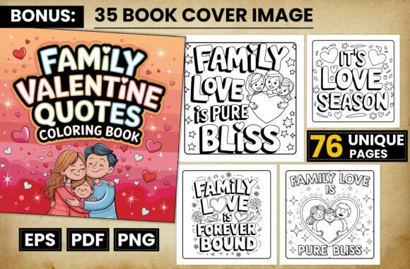 Family Valentine Quotes Coloring Pages: A Creative and Meaningful Way to Celebrate Love