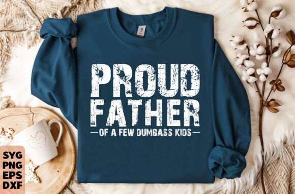 Proud Father's Day T-Shirt Design