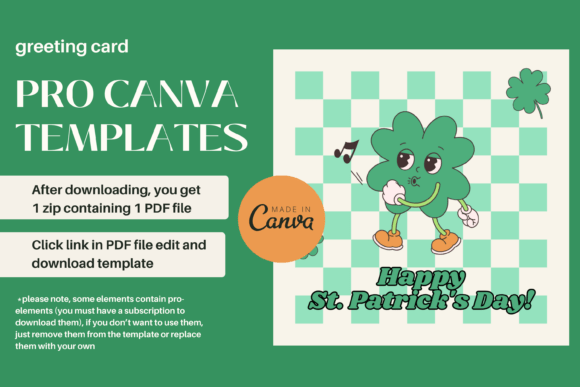Saint Patrick's Day Greeting Card: A Creative and Convenient Design Solution