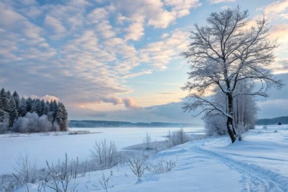 Snow Background Design: A Modern Aesthetic for Digital Spaces