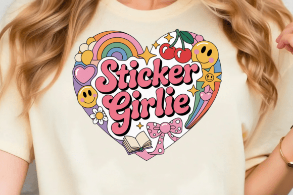 Sticker Girlie PNG VOL 2: A Creative Asset for Digital and Physical Projects